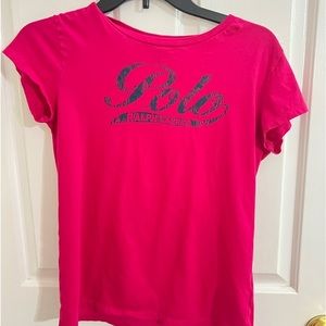 Girls polo Ralph Lauren short sleeve shirt. Size XL